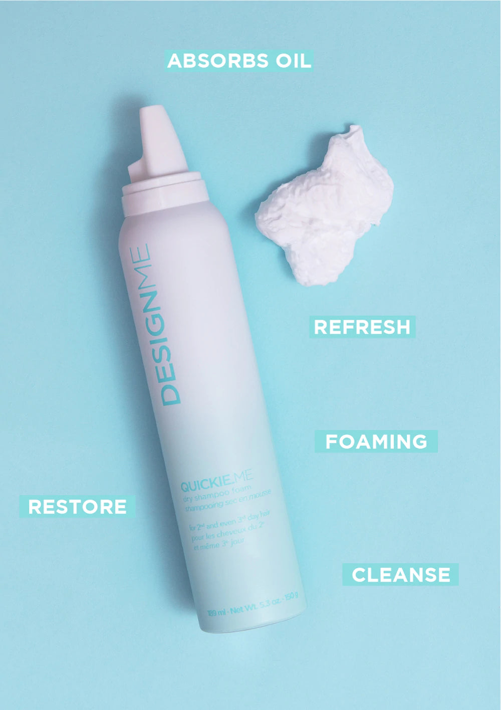 Quickie Me Dry Shampoo Foam