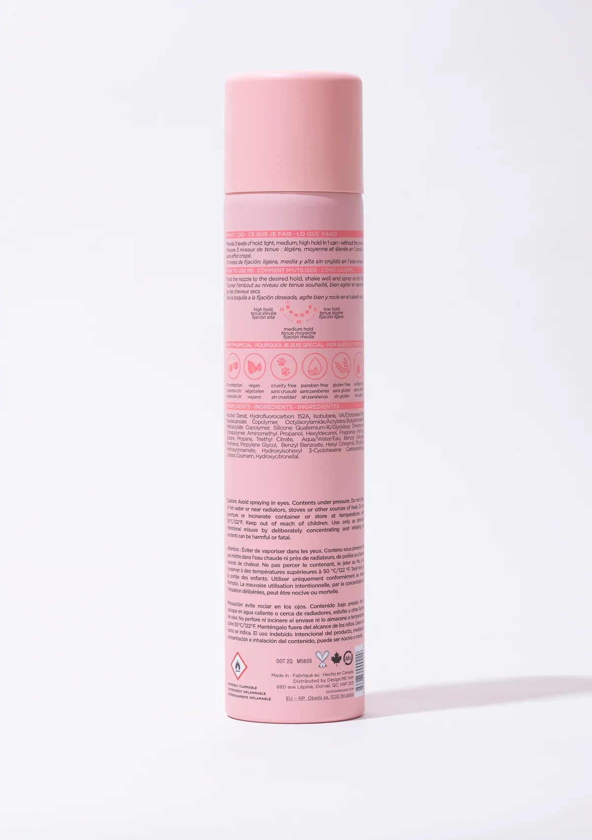 Hold.ME Three Way Hairspray